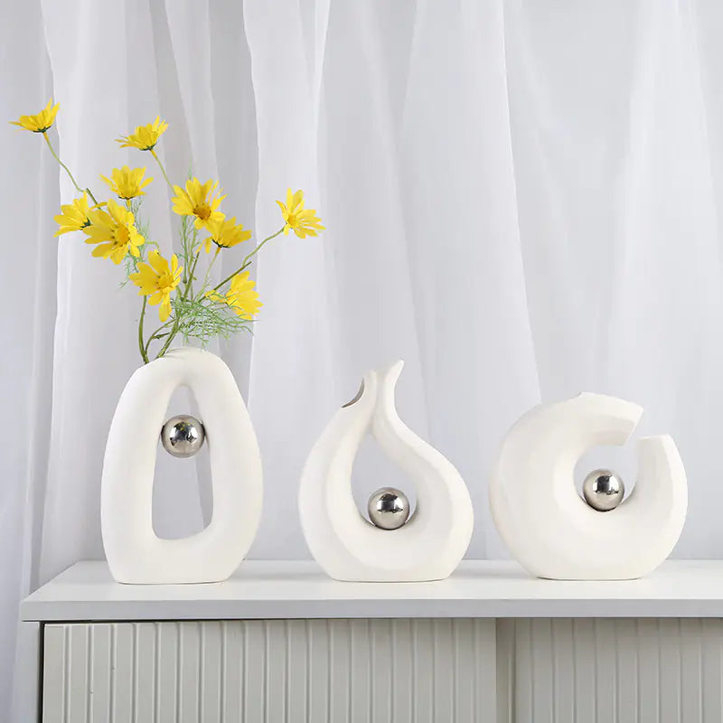 Creative Shaped Ceramic Vase Moderne Vases