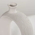 Modern White Ceramic Dried Flower Vase Moderne Vases