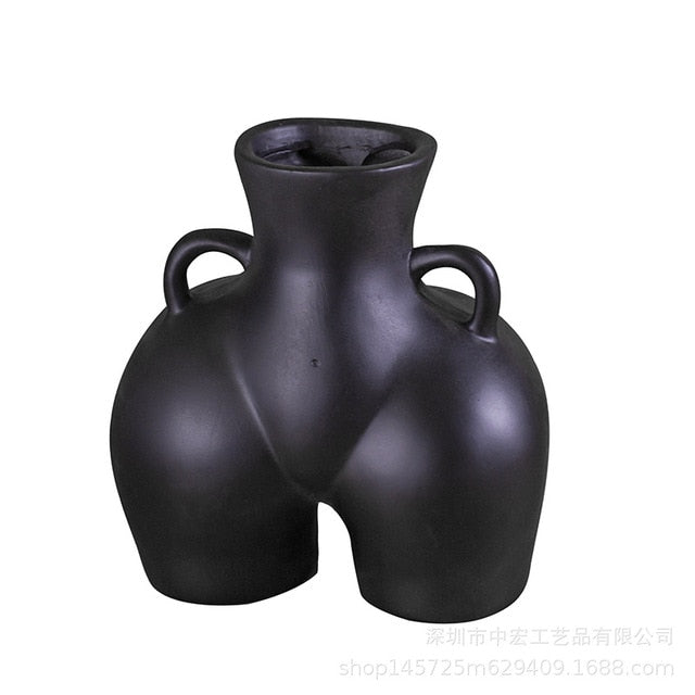 Feminine Sculpture Ceramic Vase Moderne Vases