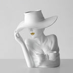 Artist Head Creative Vase Moderne Vases