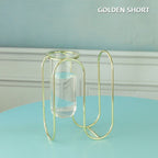 Creative Glass and Iron Vases Moderne Vases