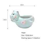 Fun Animals Plant Pots Moderne Vases