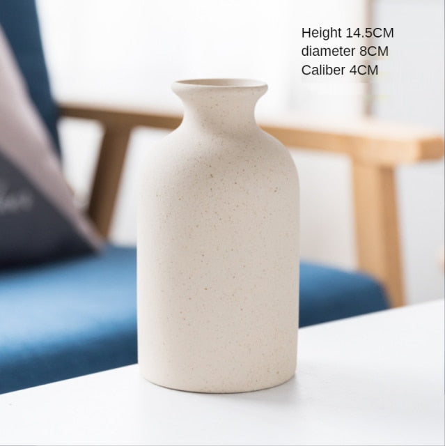 Simple Retro Frosted Vases Moderne Vases