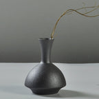 Black Ceramic Japanese Vase Moderne Vases
