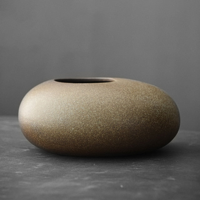 Glazed Japanese Ceramic Vases Moderne Vases