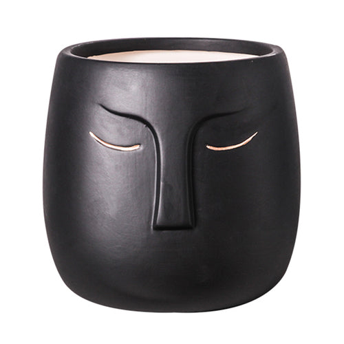 Creative Ceramic Face Vase Moderne Vases