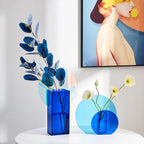 Minimalist Acrylic Vase Moderne Vases