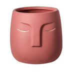 Creative Ceramic Face Vase Moderne Vases