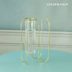 Creative Glass and Iron Vases Moderne Vases