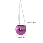 Disco Ball Hanging Vase Moderne Vases