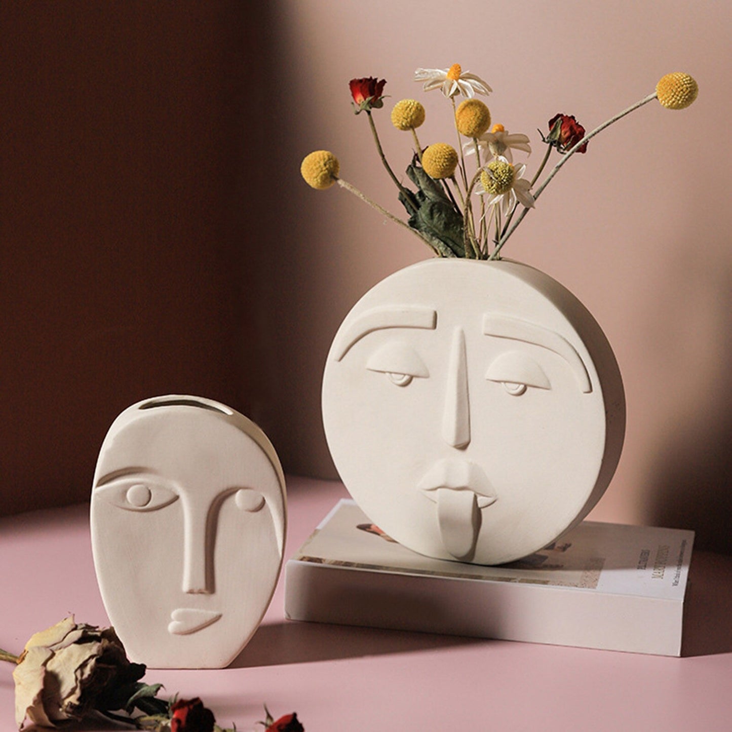 Faces Vases Moderne Vases