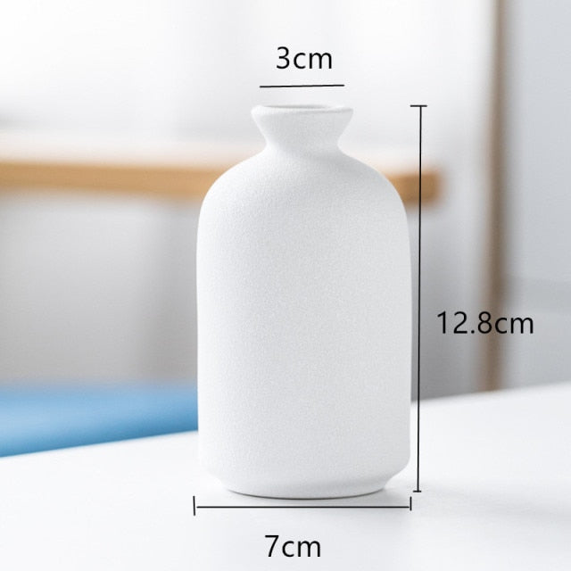 Frosted Ceramic Vases Moderne Vases