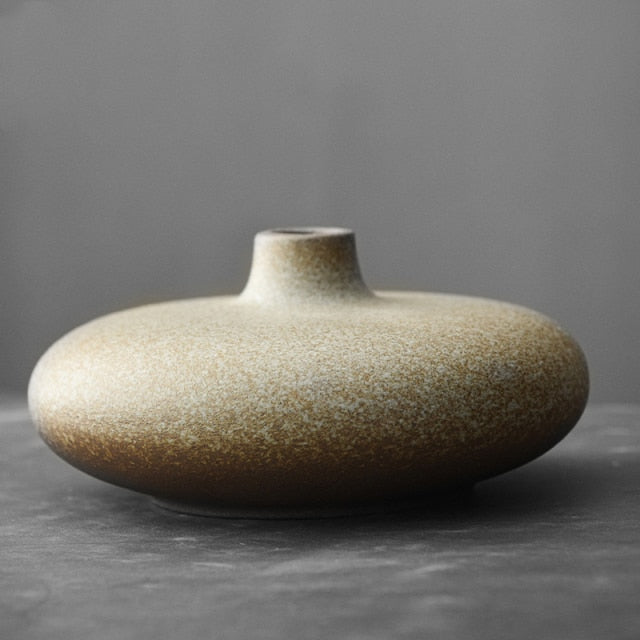 Glazed Japanese Ceramic Vases Moderne Vases