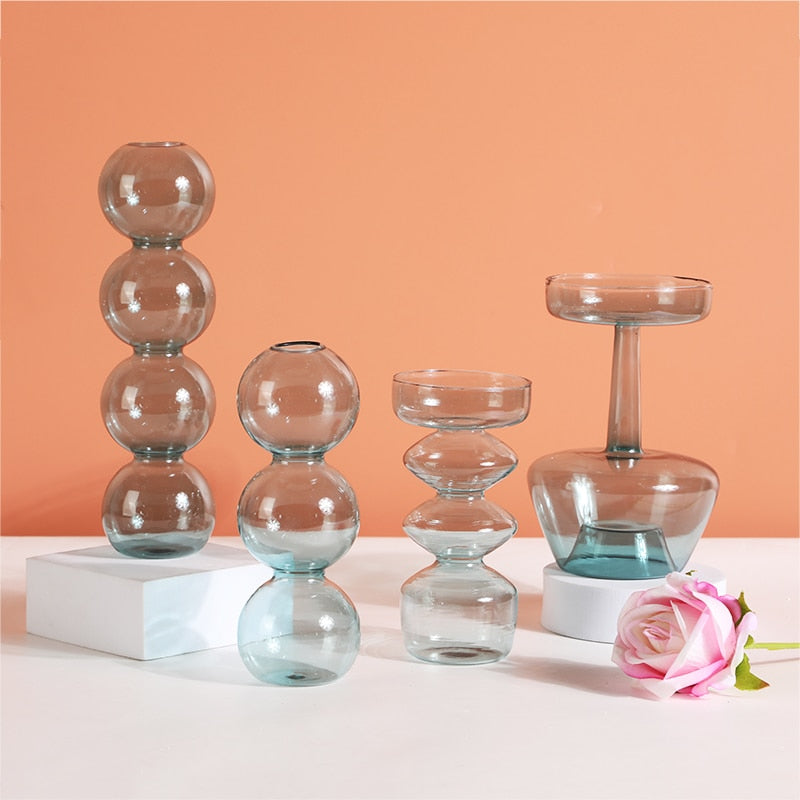 Hydroponic Plant Glass Moderne Vases