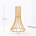 Nordic Glass and Metal Vases Moderne Vases