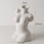 Feminine Sculpture Ceramic Vase Moderne Vases