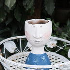 Art Portrait Flower Pot Vase Moderne Vases