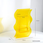 Minimalist Acrylic Vase Moderne Vases