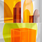 Minimalist Acrylic Vase Moderne Vases