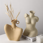 Feminine Sculpture Ceramic Vase Moderne Vases