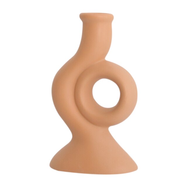 Nordic Morandi Shaped Ceramic Vases Moderne Vases