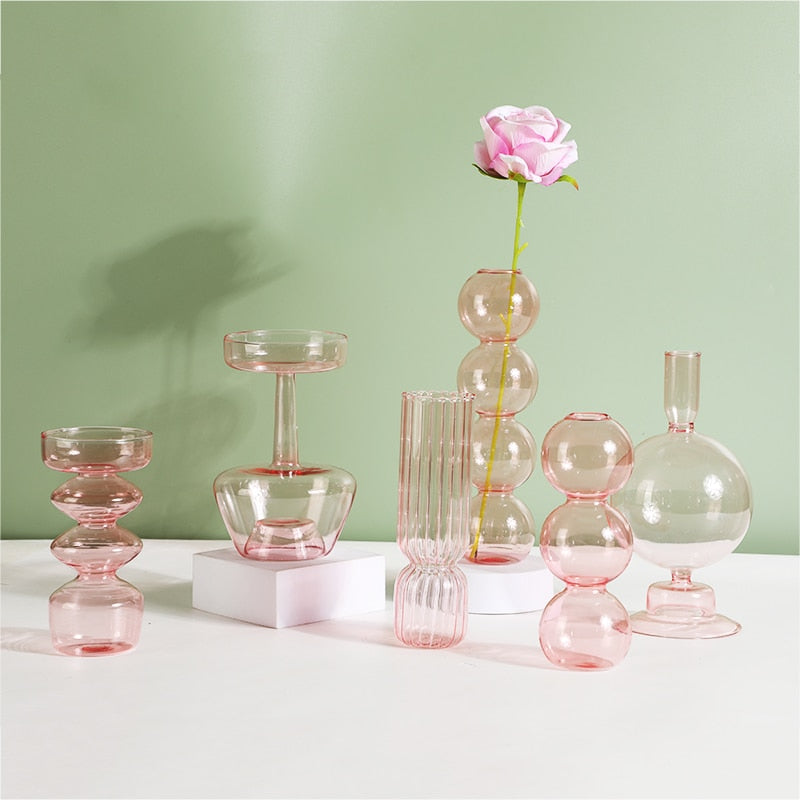 Hydroponic Plant Glass Moderne Vases