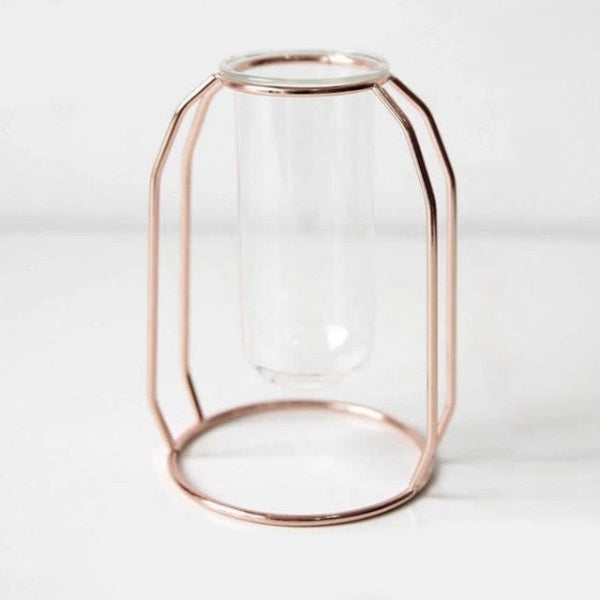Creative Glass and Iron Vases Moderne Vases