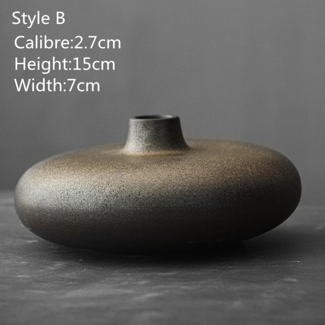 Glazed Japanese Ceramic Vases Moderne Vases