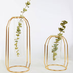 Creative Glass and Iron Vases Moderne Vases