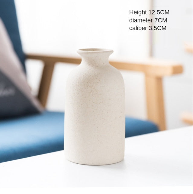 Simple Retro Frosted Vases Moderne Vases