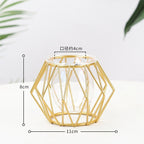Creative Glass and Iron Vases Moderne Vases