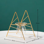 Creative Glass and Iron Vases Moderne Vases