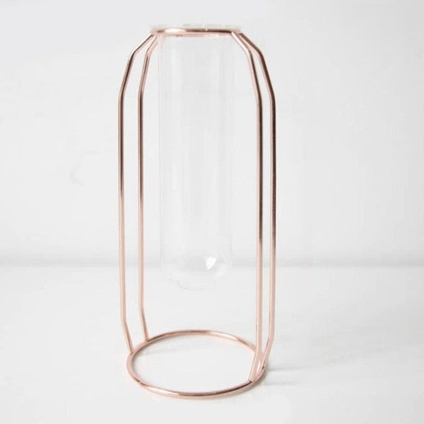 Creative Glass and Iron Vases Moderne Vases