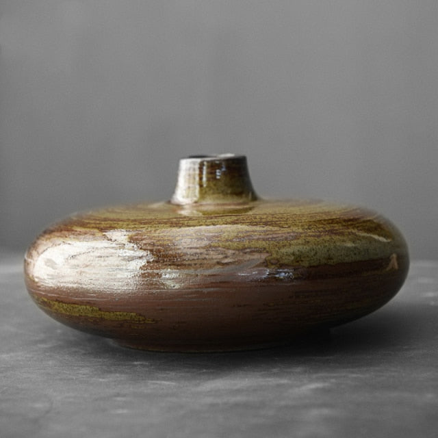Glazed Japanese Ceramic Vases Moderne Vases