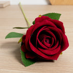 Rose Silk Flowers Moderne Vases