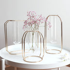 Creative Glass and Iron Vases Moderne Vases