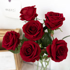 Rose Silk Flowers Moderne Vases