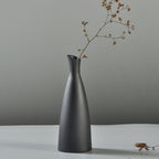 Black Ceramic Japanese Vase Moderne Vases
