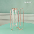 Creative Glass and Iron Vases Moderne Vases
