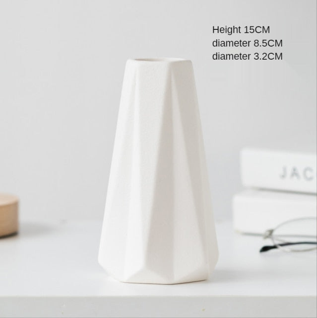 Simple Retro Frosted Vases Moderne Vases