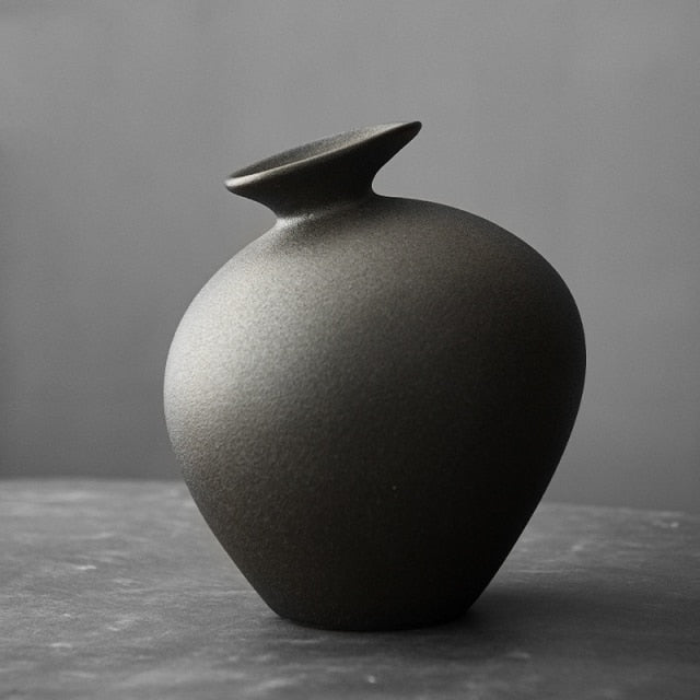 Glazed Japanese Ceramic Vases Moderne Vases