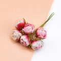 Silk Tea Buds Roses Moderne Vases