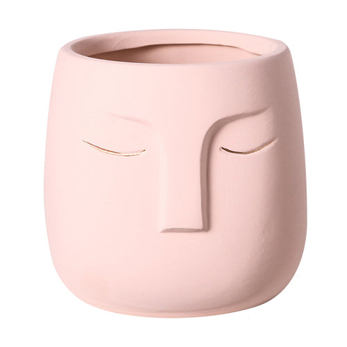 Creative Ceramic Face Vase Moderne Vases