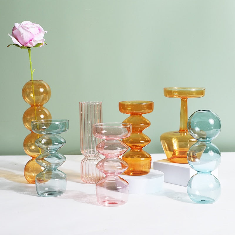 Hydroponic Plant Glass Moderne Vases