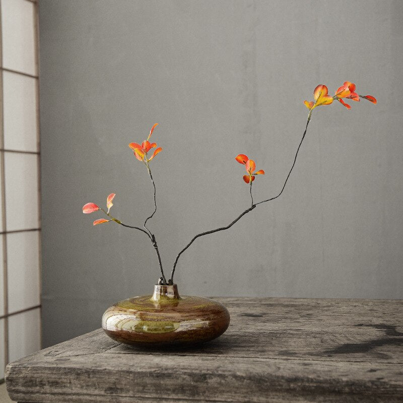 Glazed Japanese Ceramic Vases Moderne Vases