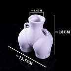 Feminine Sculpture Ceramic Vase Moderne Vases