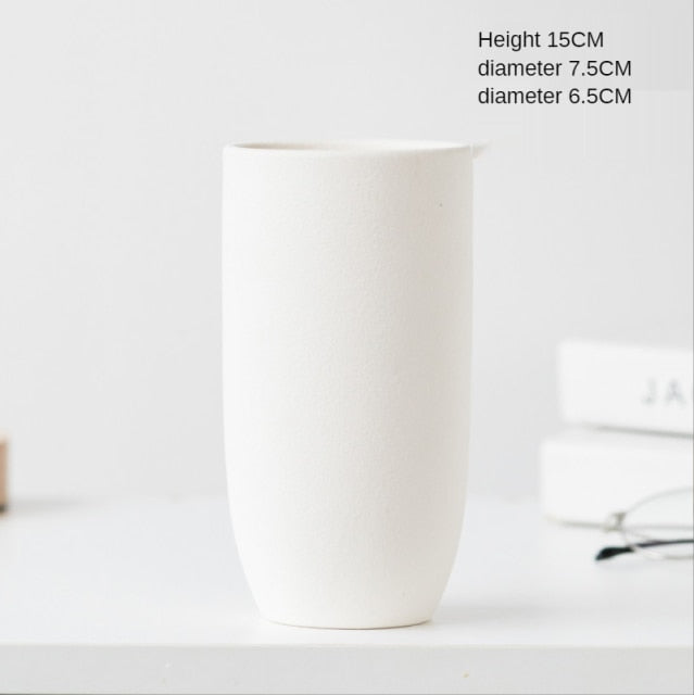 Simple Retro Frosted Vases Moderne Vases