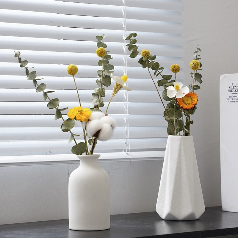 Simple Retro Frosted Vases Moderne Vases