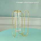 Creative Glass and Iron Vases Moderne Vases