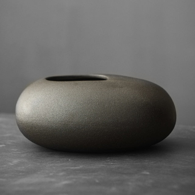 Glazed Japanese Ceramic Vases Moderne Vases